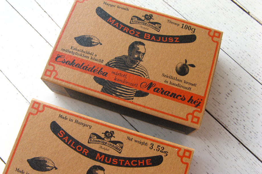 Organic Orange-Sailor Mustache