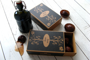 Rum Liqueur filled chocolates